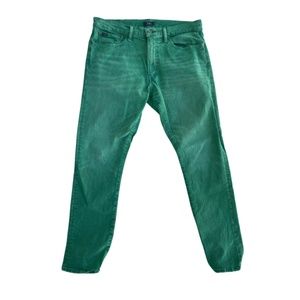 Polo Ralph Lauren washed Green wash Jea.n Straight Jean Size 36" x 30"